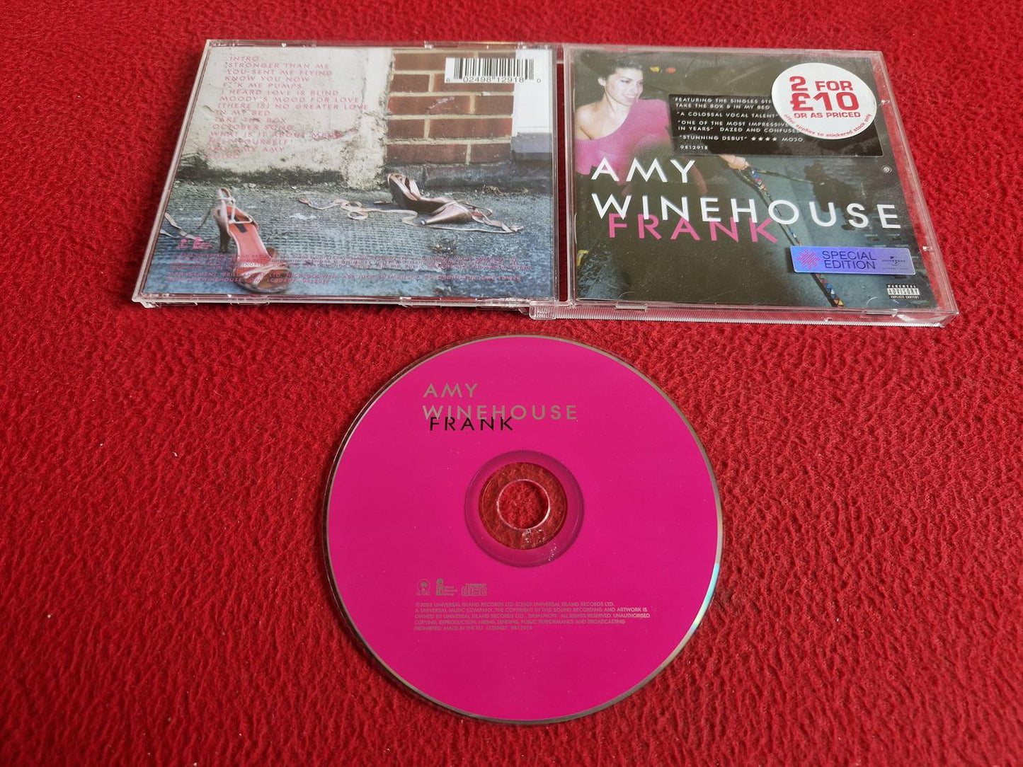 AMY WINEHOUSE FRANK CD