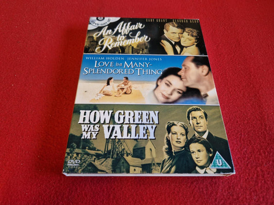 AN AFFAIR TO REMEMBER / LOVE IS A MANY-SPLENDORED THING / HOW GREEN... BOX DVD