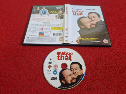ANALYZE THAT DVD