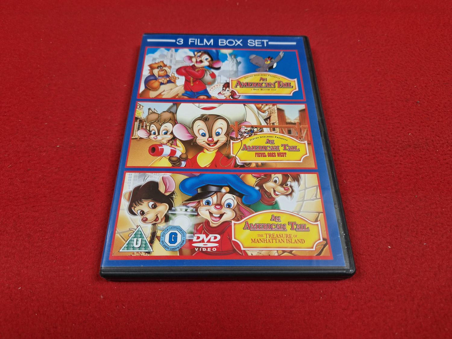 AN AMERICAN TAIL 3 FILM BOX SET till DVD