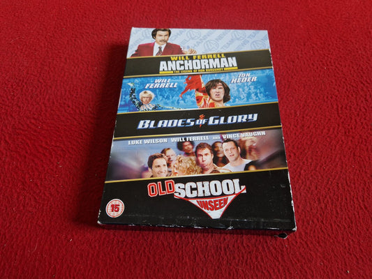 ANCHORMAN / BLADES OF GLORY / OLD SCHOOL BOX DVD