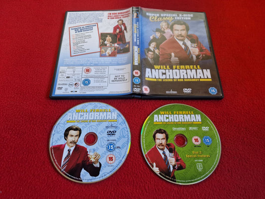 ANCHORMAN THE LEGEND OF RON BURGUNDY CLASSY EDITION DVD