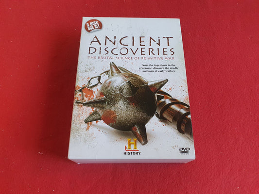 ANCIENT DISCOVERIES THE BRUTAL SCIENCE OF PRIMITIVE WAR BOX till DVD