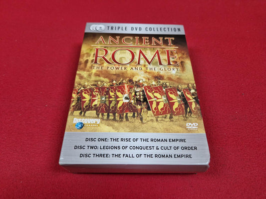 ANCIENT ROME THE POWER AND THE GLORY BOX till DVD
