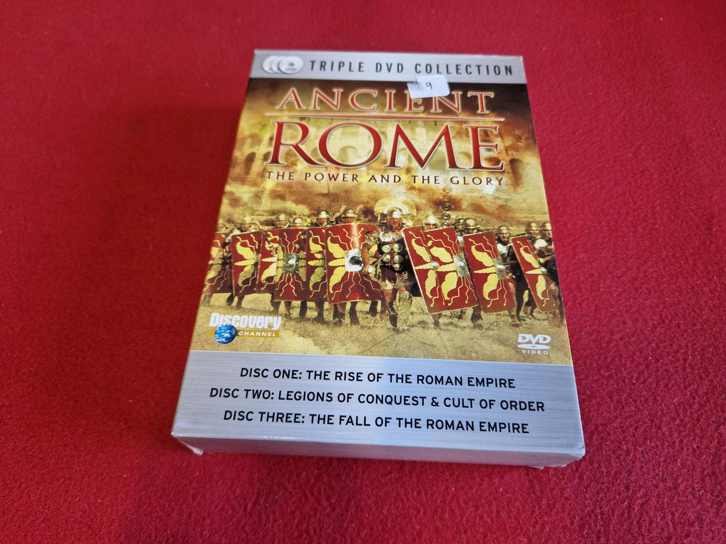ANCIENT ROME THE POWER AND THE GLORY BOX till DVD