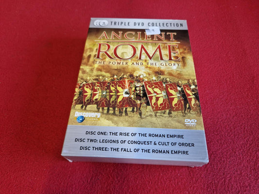 ANCIENT ROME THE POWER AND THE GLORY BOX till DVD