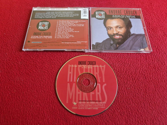 ANDRAÉ CROUCH HISTORY MAKERS 15 SONGS THAT REDEFINED GOSPEL MUSIC IN 1970S CD