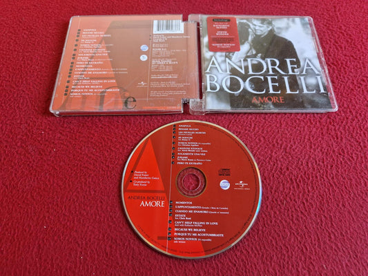 ANDREA BOCELLI AMORE CD