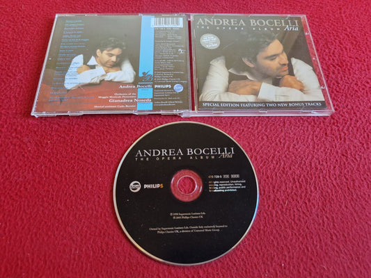 ANDREA BOCELLI ARIA THE OPERA ALBUM CD