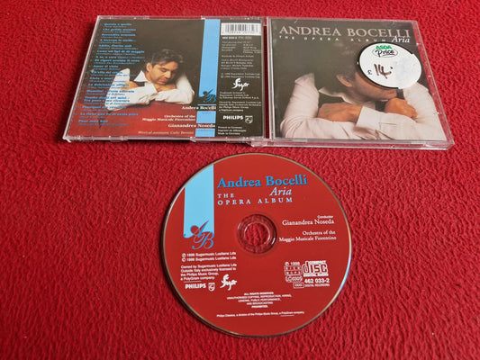 ANDREA BOCELLI ARIA THE OPERA ALBUM CD