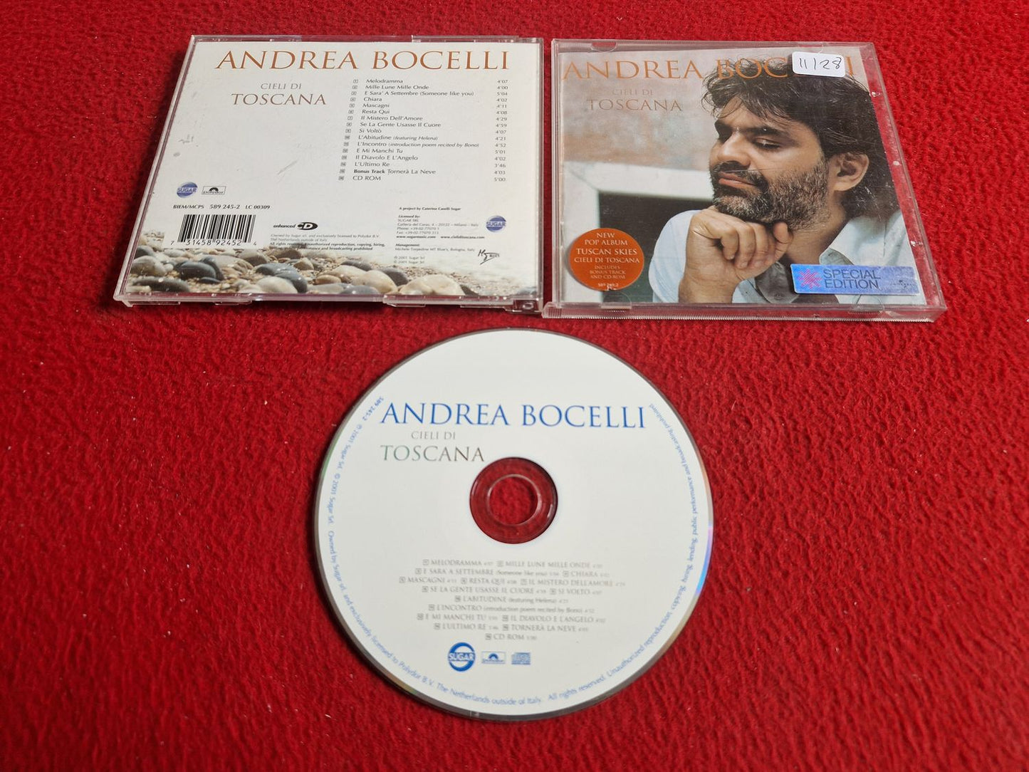 ANDREA BOCELLI CIELI DI TOSCANA CD