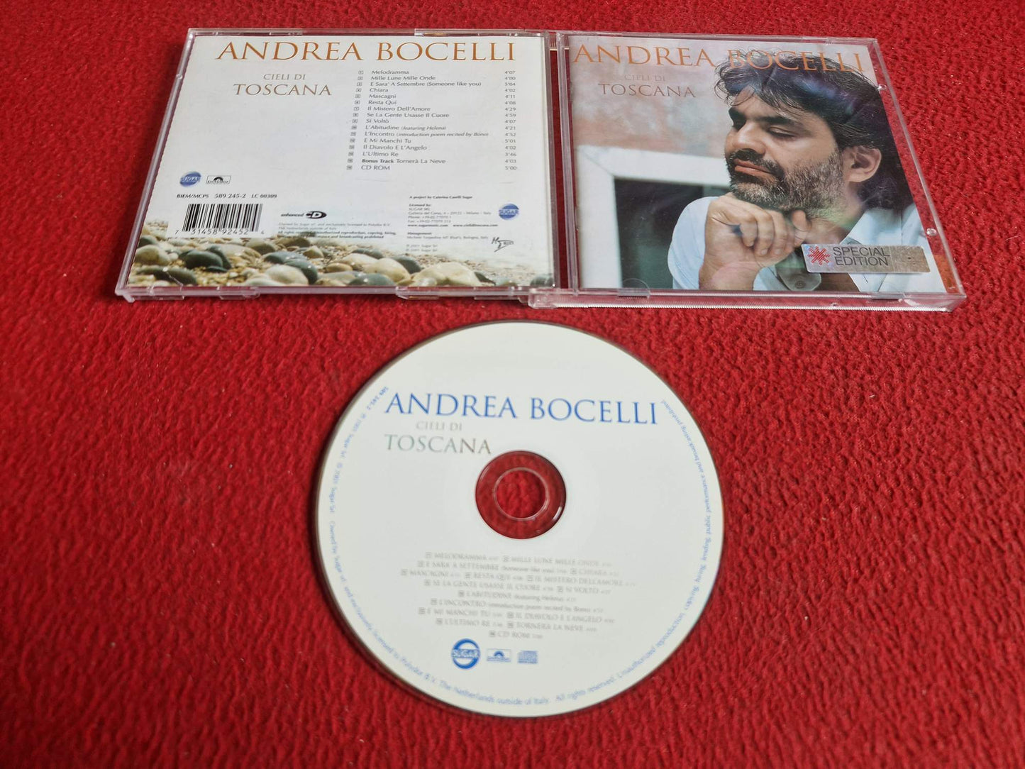 ANDREA BOCELLI CIELI DI TOSCANA CD