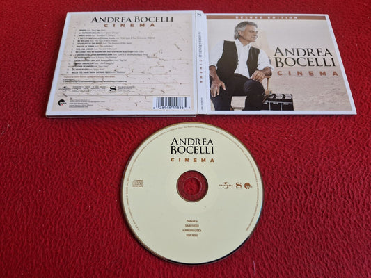 ANDREA BOCELLI CINEMA DELUXE EDITION CD