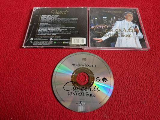 ANDREA BOCELLI CONCERTO ONE NIGHT IN CENTRAL PARK CD