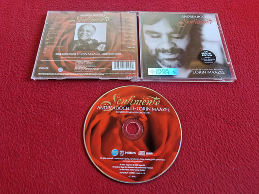 ANDREA BOCELLI LORIN MAAZEL SENTIMENTO CD