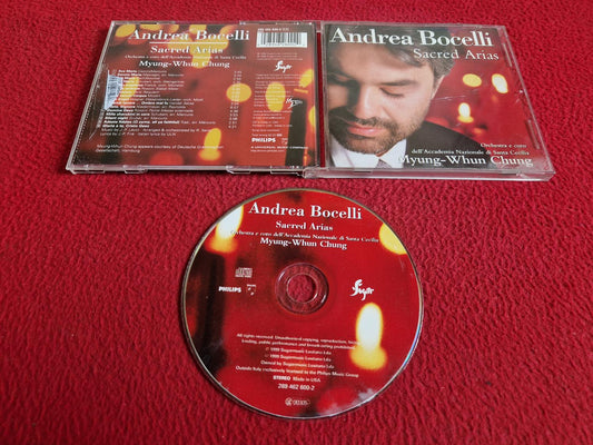 ANDREA BOCELLI SACRED ARIAS CD
