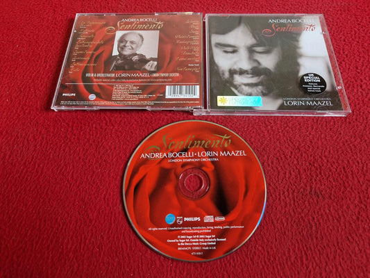 ANDREA BOCELLI SENTIMENTO CD