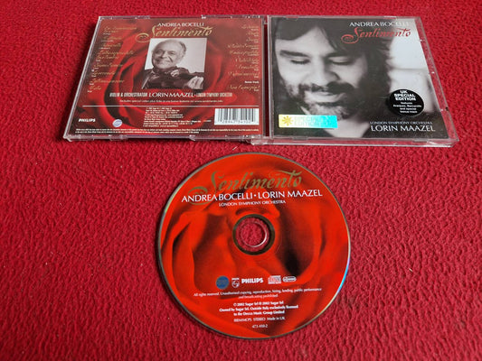 ANDREA BOCELLI SENTIMENTO CD