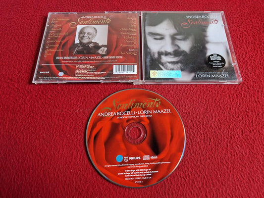 ANDREA BOCELLI SENTIMENTO CD