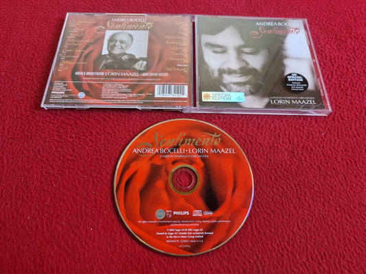 ANDREA BOCELLI SENTIMENTO CD