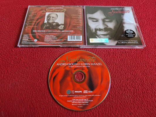 ANDREA BOCELLI SENTIMENTO CD