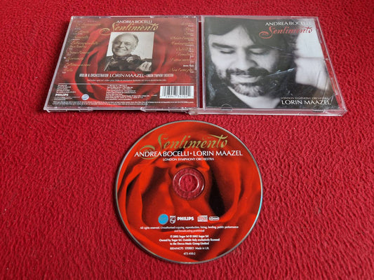 ANDREA BOCELLI SENTIMENTO CD
