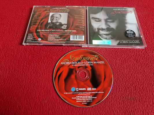 ANDREA BOCELLI SENTIMENTO CD