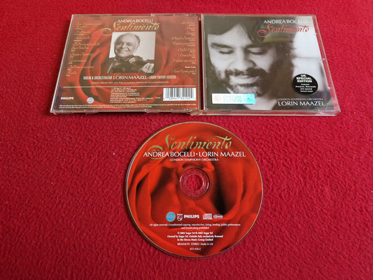 ANDREA BOCELLI SENTIMENTO CD