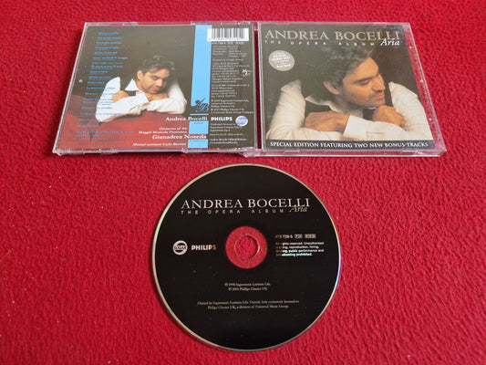 ANDREA BOCELLI THE OPERA ALBUM ARIA CD