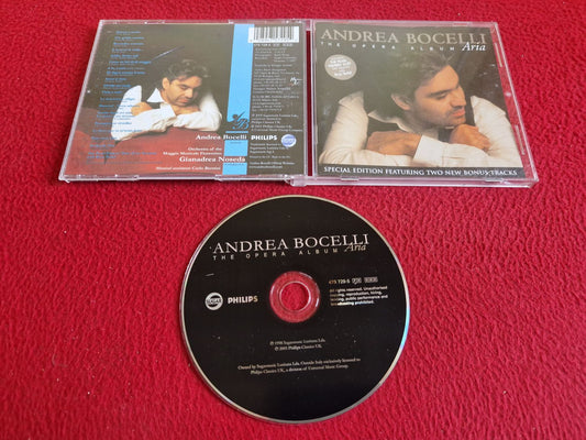 ANDREA BOCELLI THE OPERA ALBUM ARIA CD