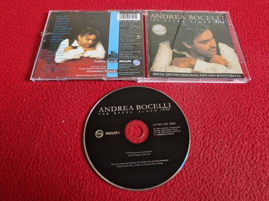 ANDREA BOCELLI THE OPERA ALBUM ARIA CD
