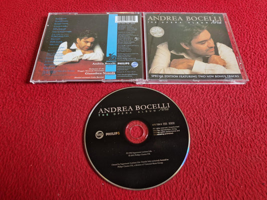 ANDREA BOCELLI THE OPERA ALBUM ARIA CD