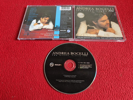 ANDREA BOCELLI THE OPERA ALBUM ARIA CD