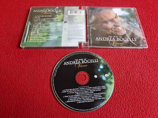 ANDREA BOCELLI VIVERE THE BEST OF CD