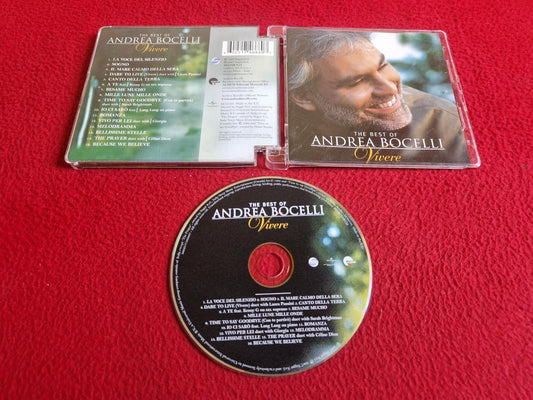 ANDREA BOCELLI VIVERE THE BEST OF CD