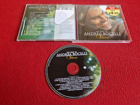 ANDREA BOCELLI VIVERE THE BEST OF CD