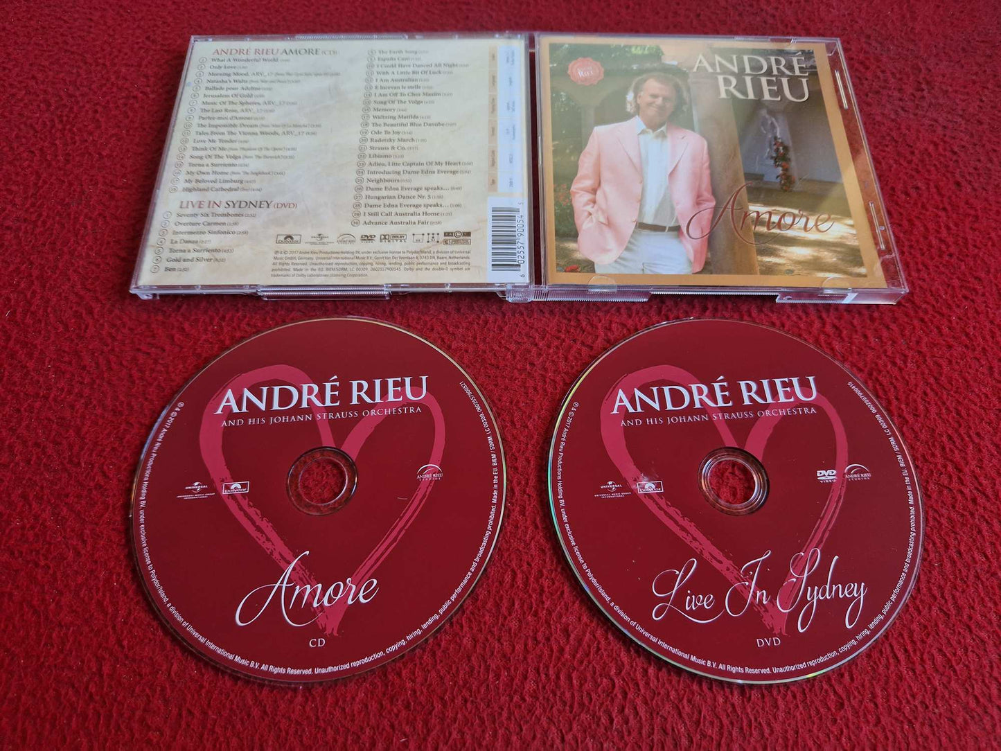 ANDRE RIEU AMORE CD
