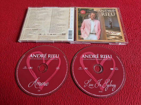 ANDRE RIEU AMORE CD + LIVE IN SYDNEY DVD