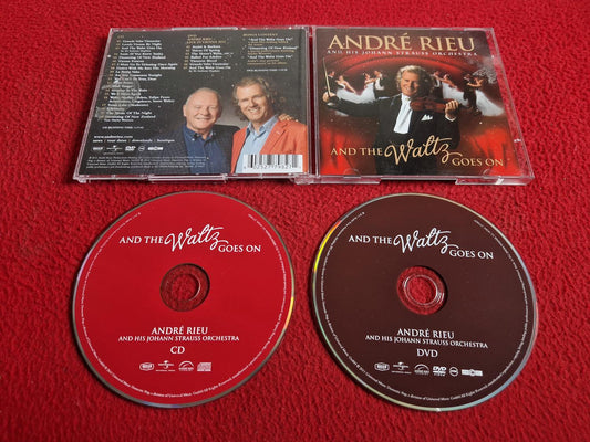 ANDRE RIEU AND HIS JOHANN STRAUSS ORCHESTRA AND THE WALTZ GOES ON CD