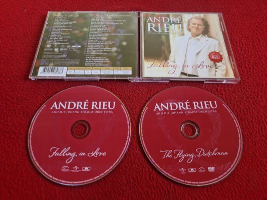ANDRE RIEU AND HIS JOHANN STRAUSS ORCHESTRA FALLING IN LOVE CD / DVD