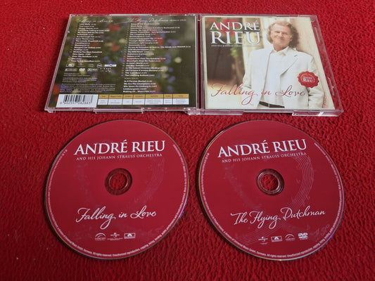 ANDRE RIEU AND HIS JOHANN STRAUSS ORCHESTRA FALLING IN LOVE CD / DVD