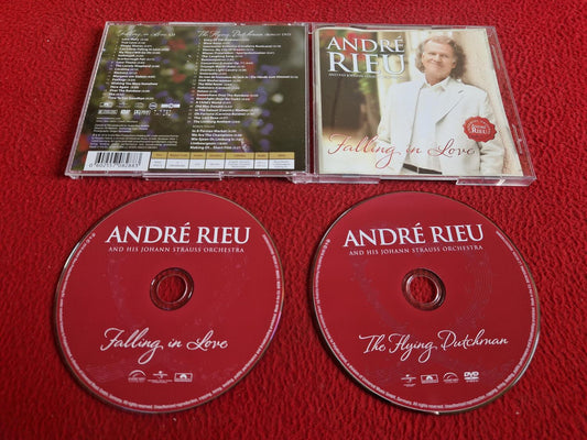 ANDRE RIEU AND HIS JOHANN STRAUSS ORCHESTRA FALLING IN LOVE CD / DVD