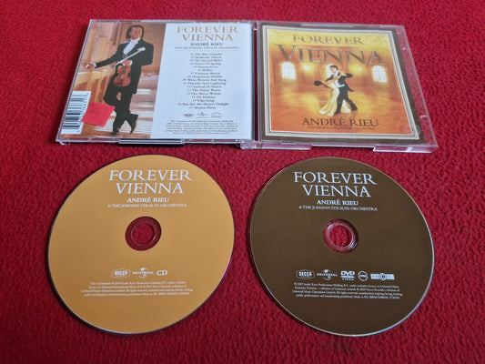 ANDRE RIEU AND HIS JOHANN STRAUSS ORCHESTRA FOREVER VIENNA CD / DVD