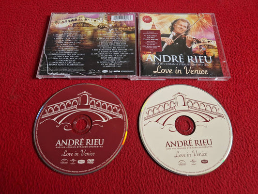 ANDRE RIEU AND HIS JOHANN STRAUSS ORCHESTRA LOVE IN VENICE CD
