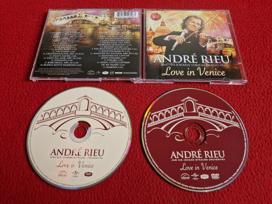 ANDRE RIEU AND HIS JOHANN STRAUSS ORCHESTRA LOVE IN VENICE CD