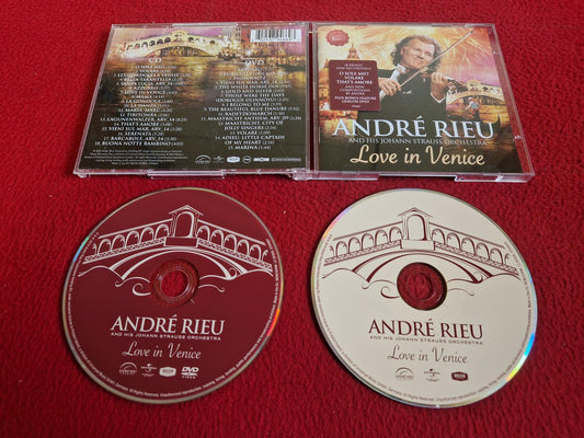 ANDRE RIEU AND HIS JOHANN STRAUSS ORCHESTRA LOVE IN VENICE CD