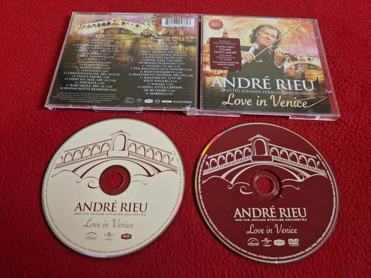 ANDRE RIEU AND HIS JOHANN STRAUSS ORCHESTRA LOVE IN VENICE CD