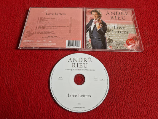 ANDRE RIEU AND HIS JOHANN STRAUSS ORCHESTRA LOVE LETTERS CD