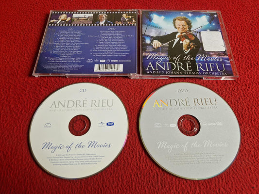 ANDRE RIEU AND HIS JOHANN STRAUSS ORCHESTRA MAGIC AT THE MOVIES CD / DVD