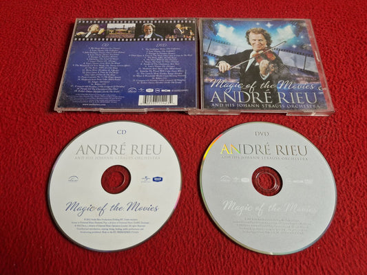 ANDRE RIEU AND HIS JOHANN STRAUSS ORCHESTRA MAGIC OF THE MOVIES CD
